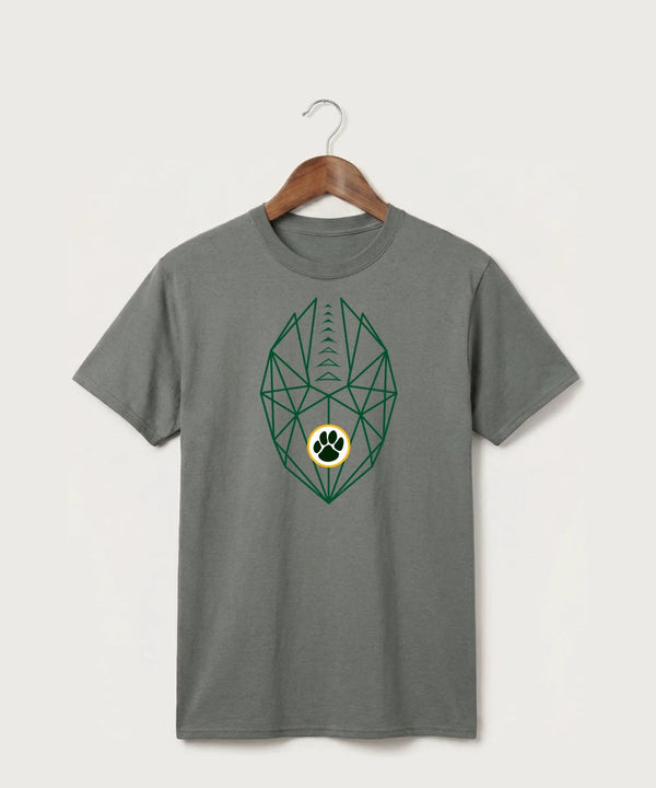 Ashwaubenon High School Football (Boys) (Sandbox) - Medium Grey Port & Co Core Cotton Tee. PC54