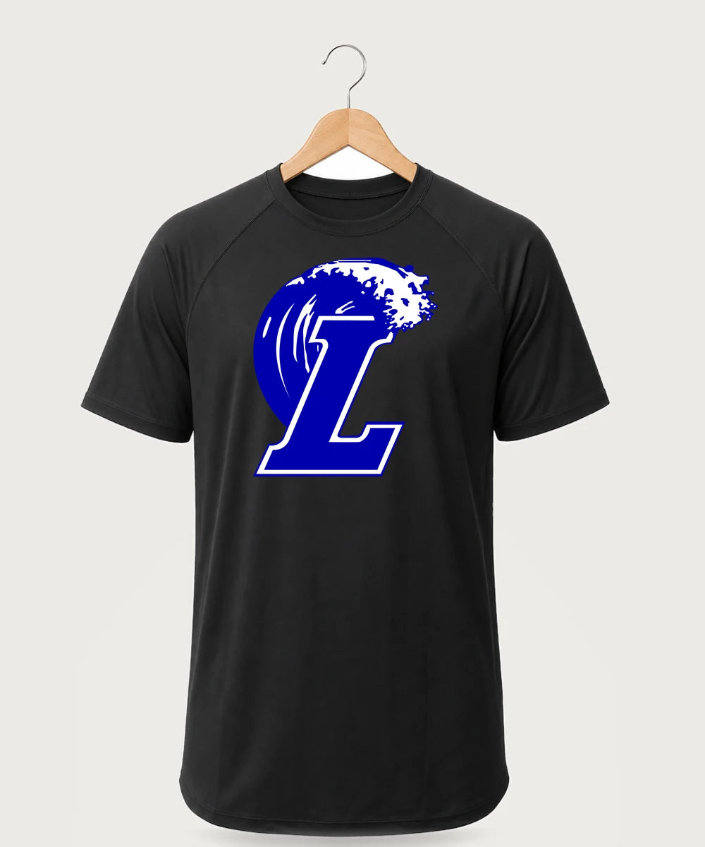 Lakeview High School Football (Boys) - Black Tee