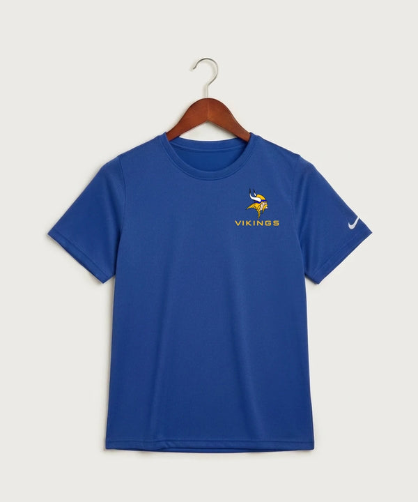 Hayfield High School Volleyball (Girls) - Game Royal Nike Youth Swoosh Sleeve rLegend Tee NKDX8787