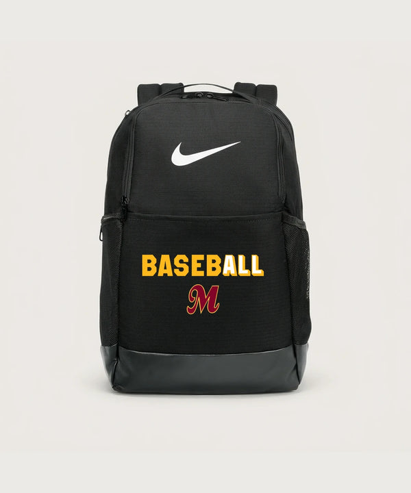 MAYBA Baseball Team Store - Black Nike Brasilia Medium Backpack NKDH7709