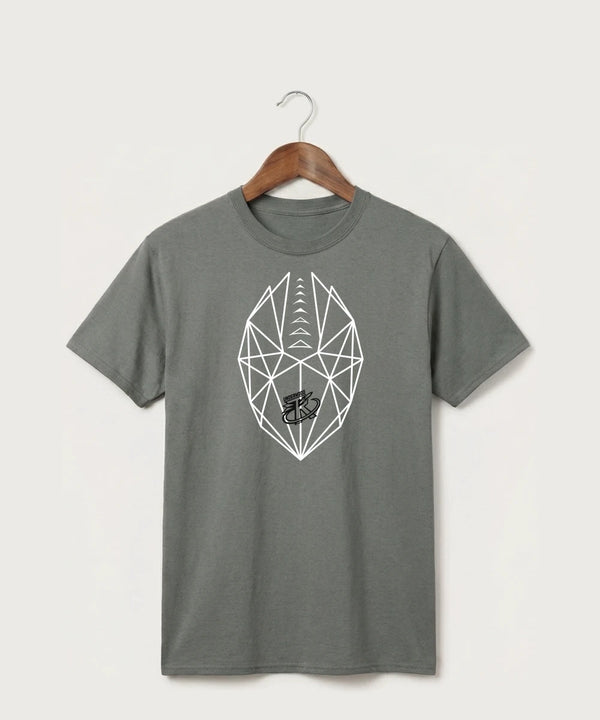 Underwood High School Football (Boys) - Medium Grey Port & Co Core Cotton Tee. PC54