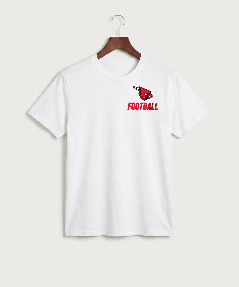 Forreston Football - White Port & Co Core Cotton Tee. PC54