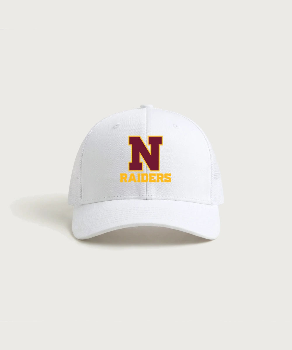 Northfield High School Volleyball (Girls) - White/ White Sport-Tek Club Trucker Cap STC46