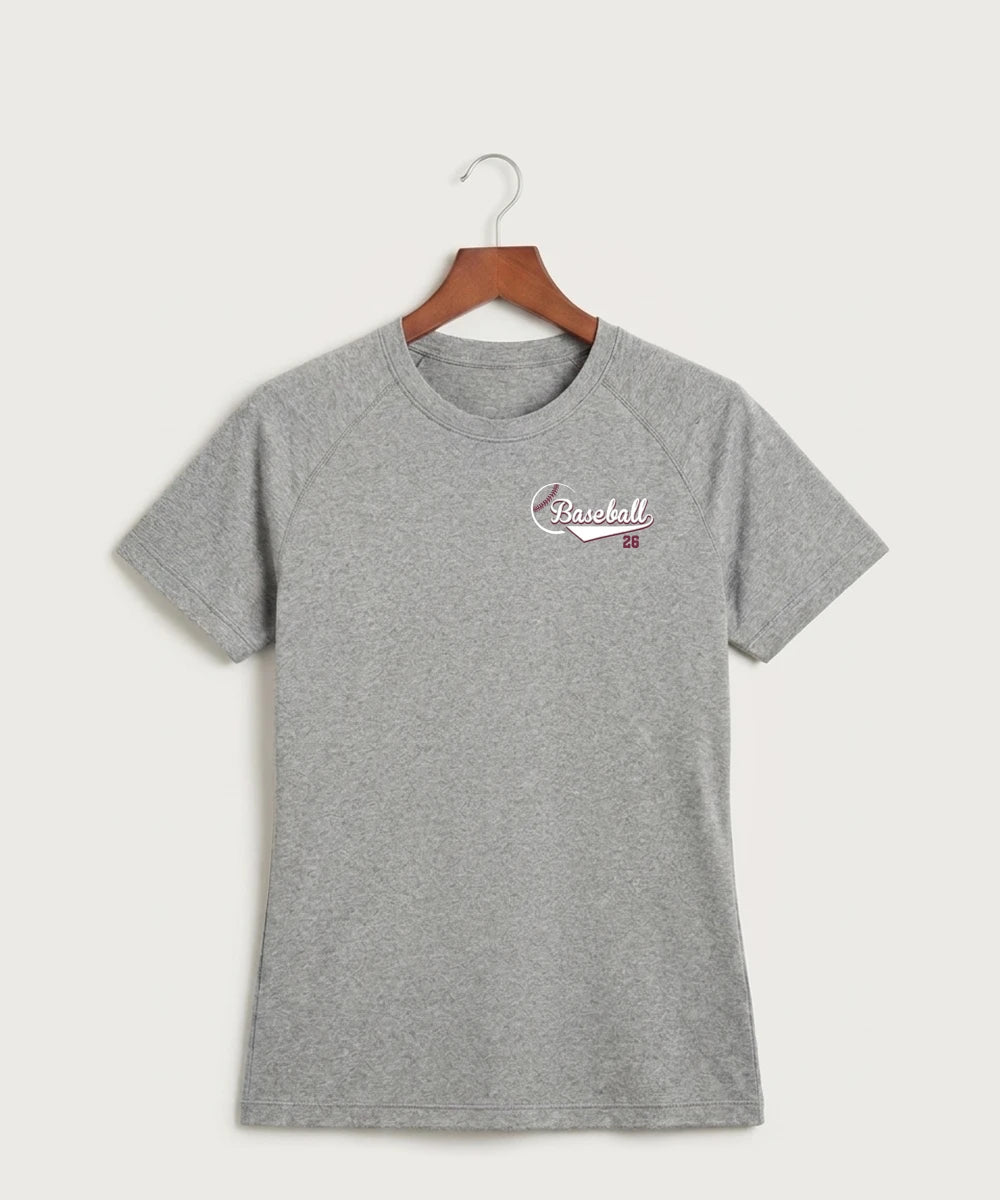 MAYBA Baseball Team Store - Gray Tee
