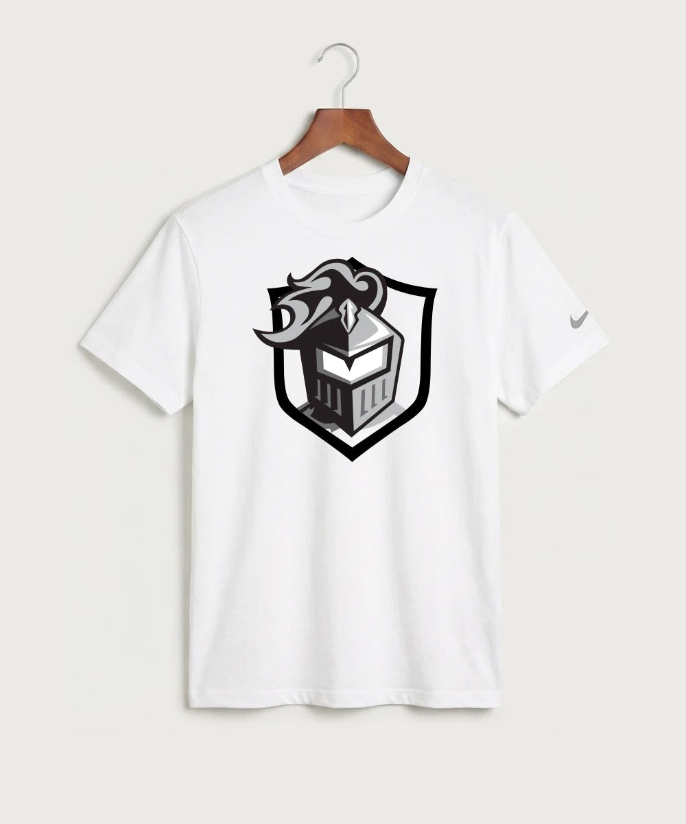 Kingsland High School Volleyball (Girls) - White Nike Swoosh Sleeve rLegend Tee NKDX8730