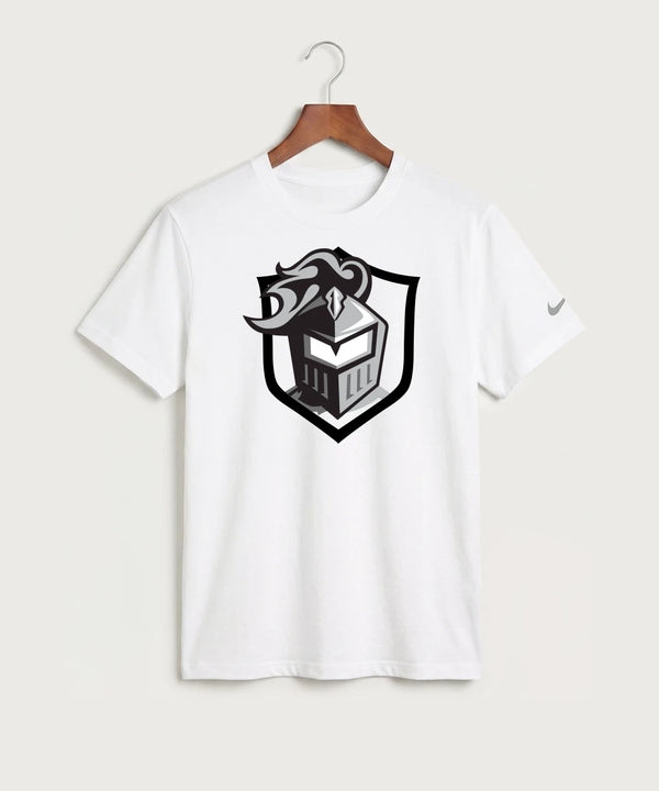 Kingsland High School Volleyball (Girls) - White Nike Swoosh Sleeve rLegend Tee NKDX8730