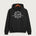Walker Hackensack Akeley Volleyball (Girls) - Jet Black Port & Co Core Fleece Pullover Hooded Sweatshirt. PC78H