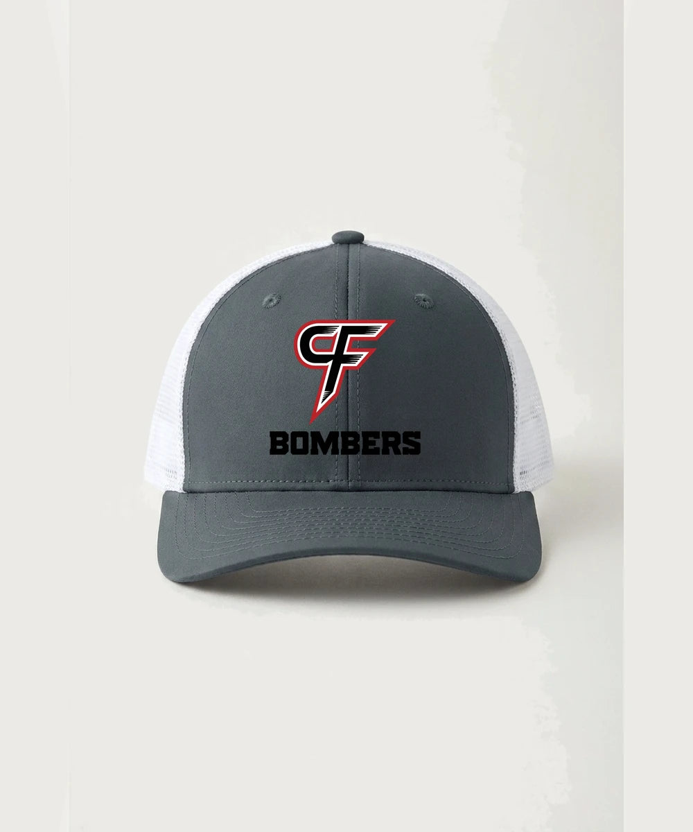 Cannon Falls High School Volleyball (Girls) - Iron Grey/ White Sport-Tek Club Trucker Cap STC46