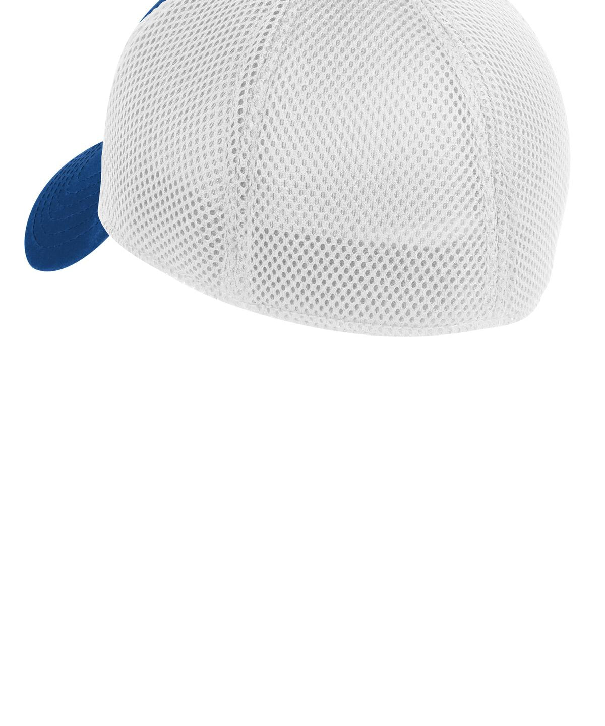 Ashwaubenon High School Football (Boys) - Royal/ White New Era - Stretch Mesh Cap. NE1020 (back)