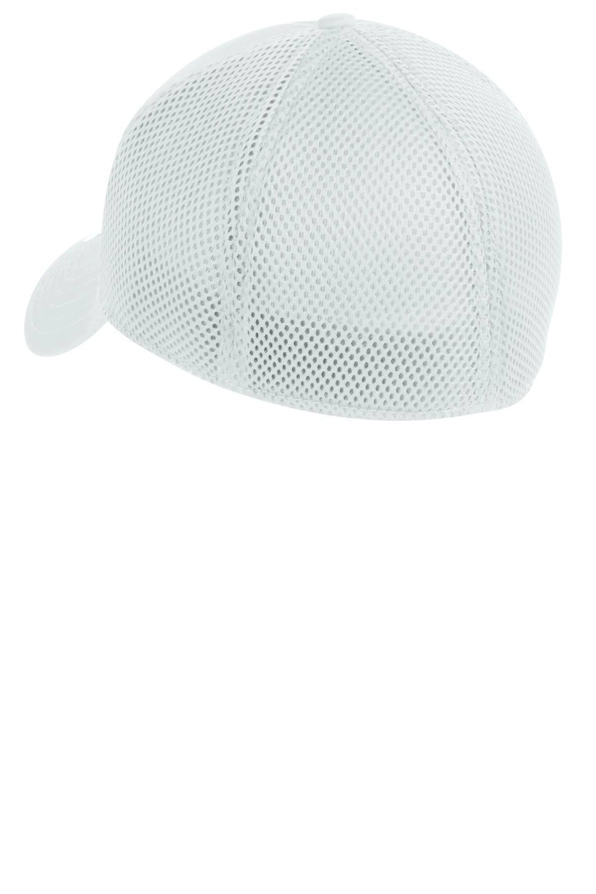 Ashwaubenon High School Football (Boys) - White New Era - Stretch Mesh Cap. NE1020 (back)