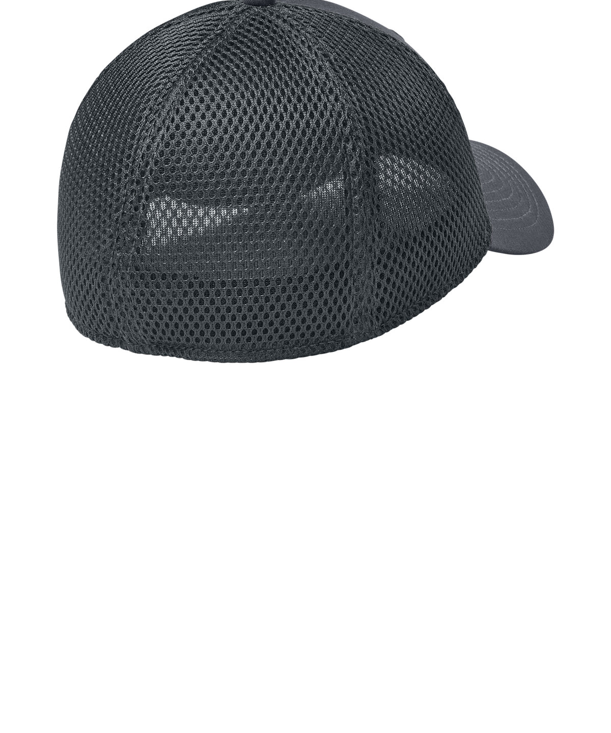 Ashwaubenon High School Football (Boys) - Flag Charcoal/ Charcoal New Era - Stretch Mesh Cap. NE1020 (back)