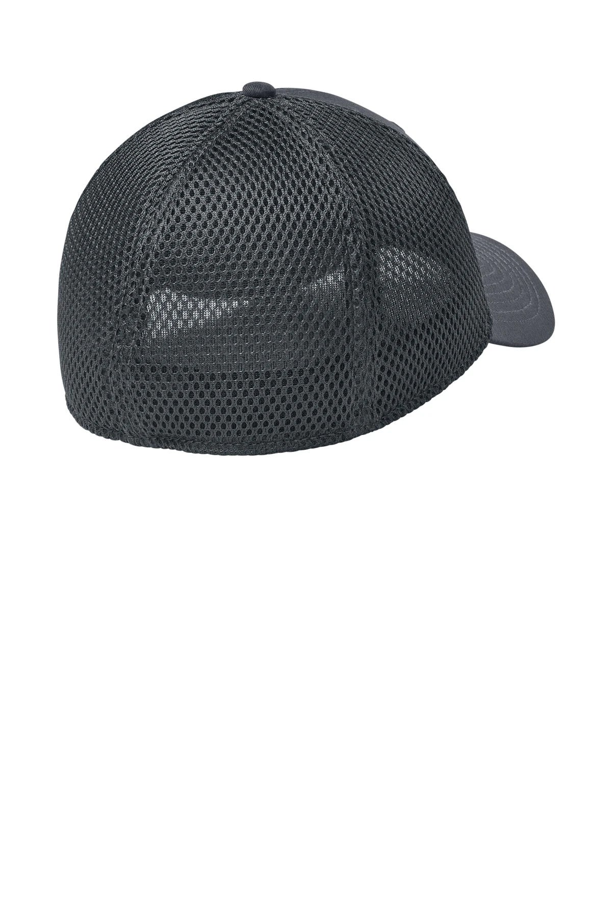 Ashwaubenon High School Football (Boys) - Flag Charcoal/ Charcoal New Era - Stretch Mesh Cap. NE1020 (back)