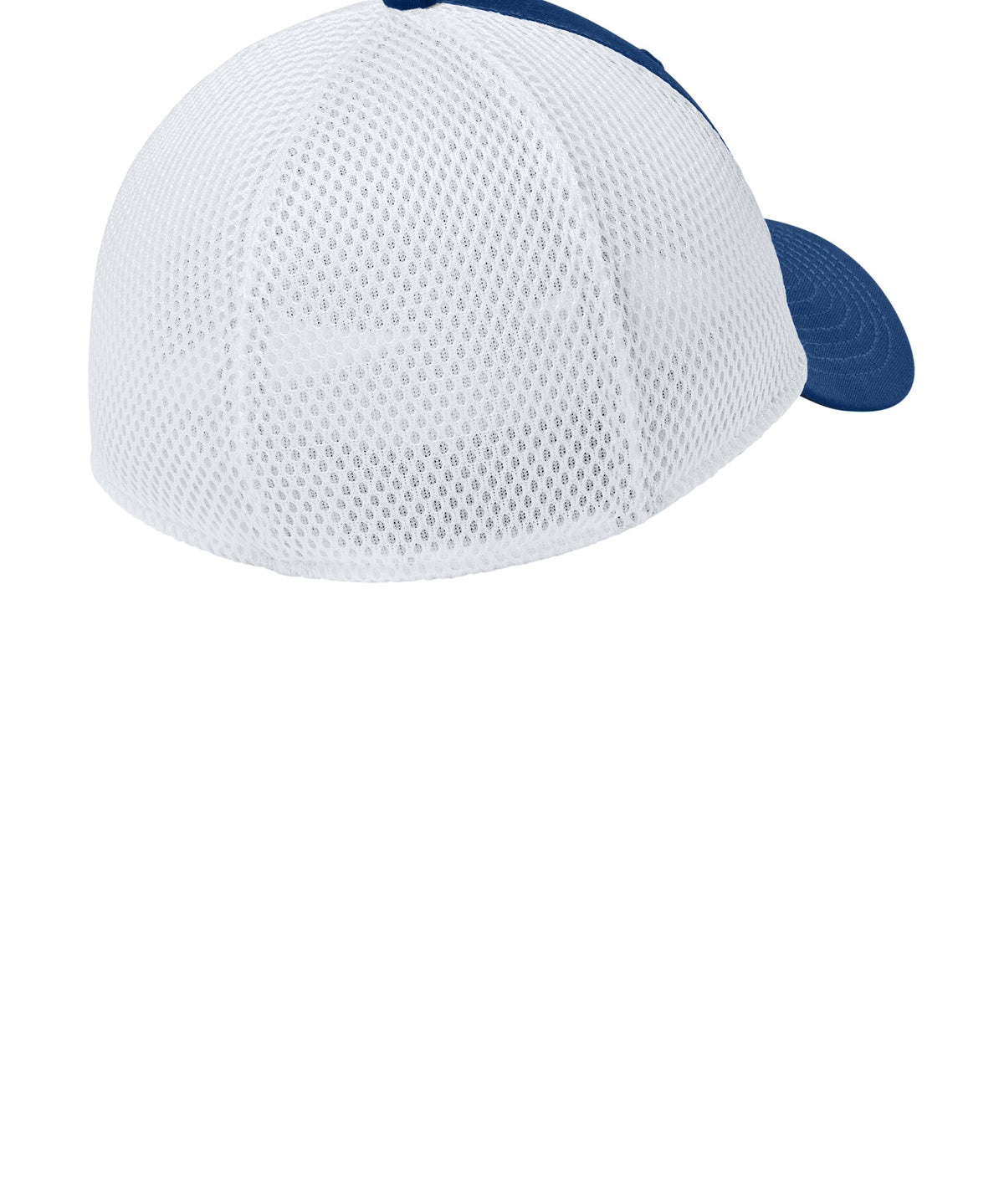 Ashwaubenon High School Football (Boys) - Flag Royal/ White New Era - Stretch Mesh Cap. NE1020 (back)