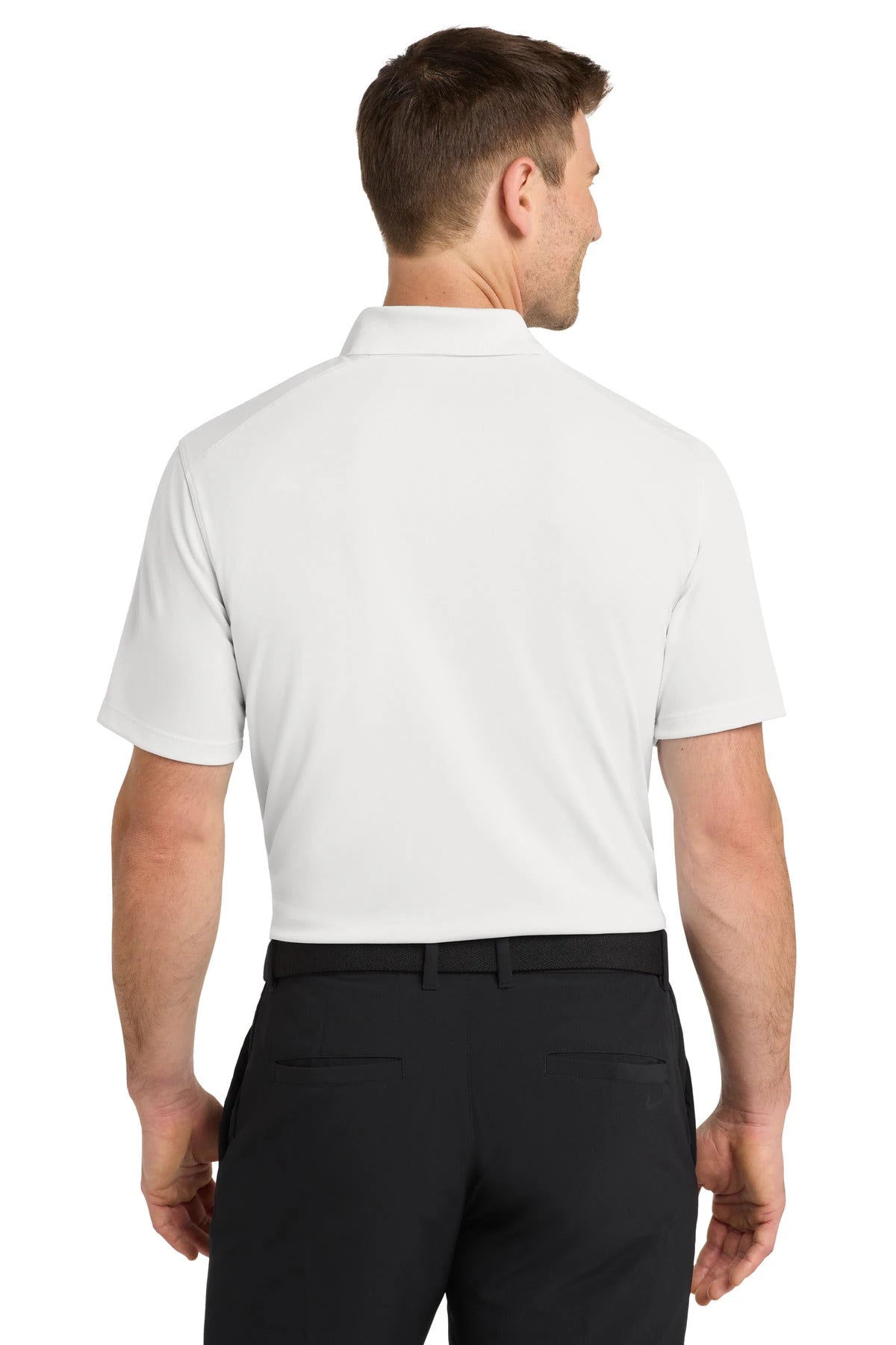 Notre Dame High School Team Store - White Polo - Left Chest (back)