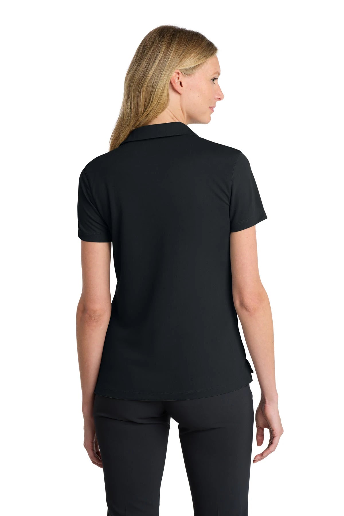 Notre Dame High School Team Store - Black Polo - Left Chest (back)