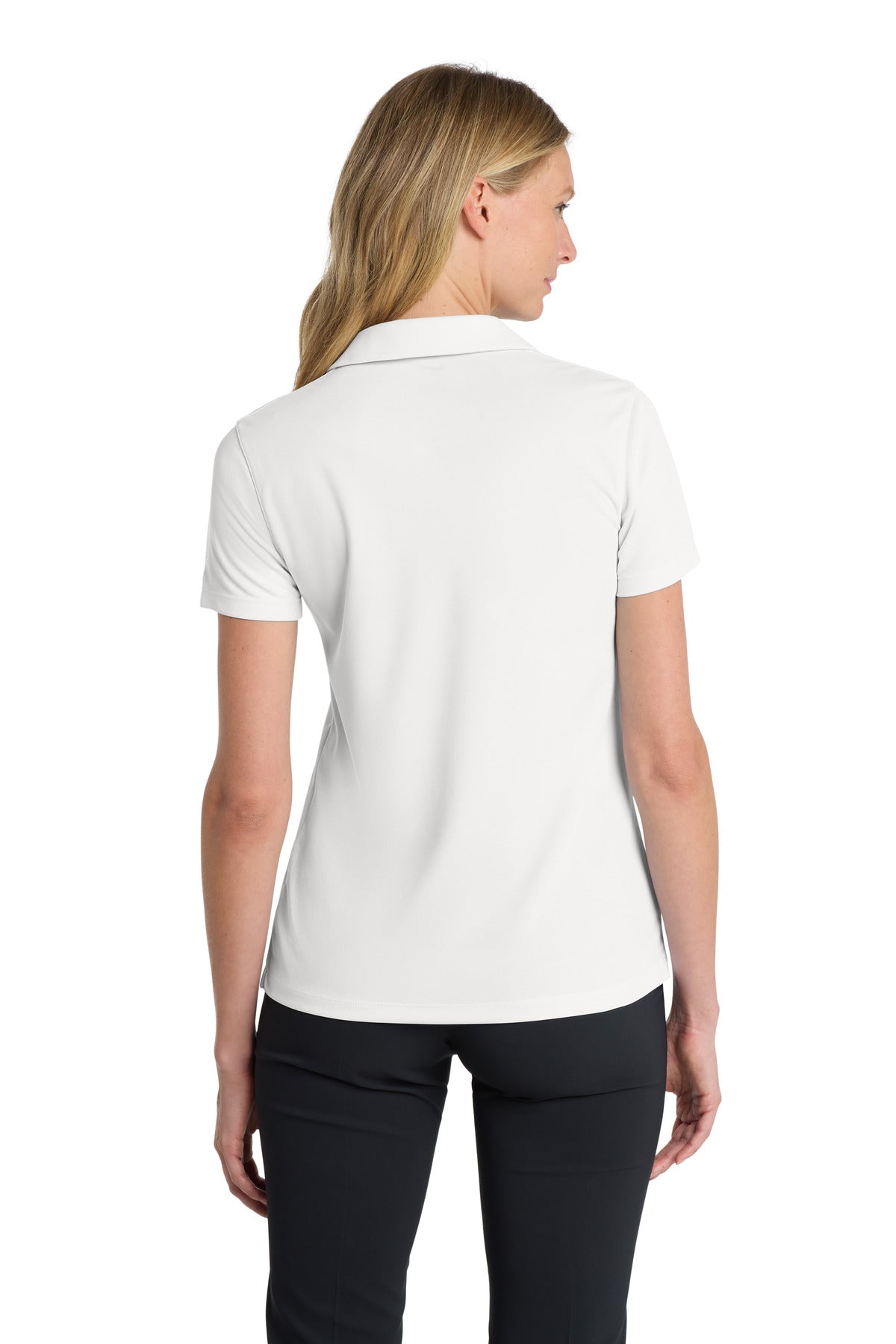 Notre Dame High School Team Store - White Polo - Left Chest (back)