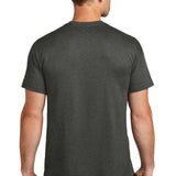 Notre Dame High School Team Store - Dark Smoke Heather Nike Swoosh Sleeve rLegend Tee NKDX8730 (back)