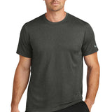 Notre Dame High School Team Store - Dark Smoke Heather Nike Swoosh Sleeve rLegend Tee NKDX8730 (model)