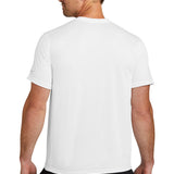 Notre Dame High School Team Store - White Nike Swoosh Sleeve rLegend Tee NKDX8730 (back)