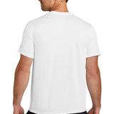 Notre Dame High School Team Store - White Nike Swoosh Sleeve rLegend Tee NKDX8730 (back)