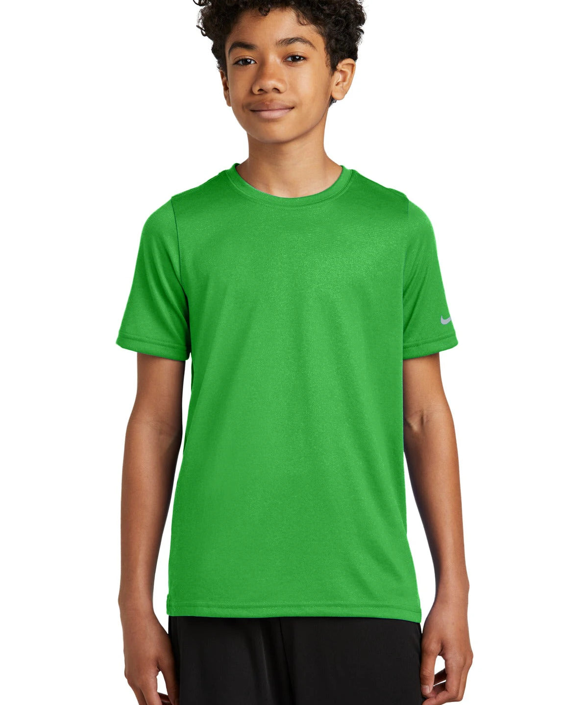 Ashwaubenon High School Football - Apple Green Nike Youth Swoosh Sleeve rLegend Tee NKDX8787