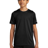 DC Everest Middle School Football — example store - Black Nike Youth Swoosh Sleeve rLegend Tee NKDX8787