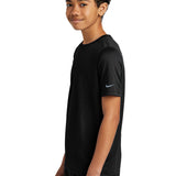 Notre Dame High School Team Store - Black Nike Youth Swoosh Sleeve rLegend Tee NKDX8787 (side)