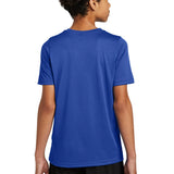 Notre Dame High School Team Store - Game Royal Nike Youth Swoosh Sleeve rLegend Tee NKDX8787 (back)