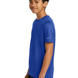 Notre Dame High School Team Store - Game Royal Nike Youth Swoosh Sleeve rLegend Tee NKDX8787 (side)