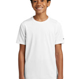 Notre Dame High School Team Store - White Nike Youth Swoosh Sleeve rLegend Tee NKDX8787 (model)