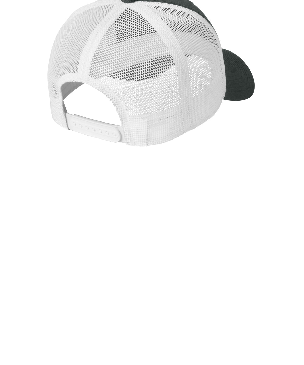 Ashwaubenon High School Football (Boys) - Anthracite/ White Nike Snapback Mesh Trucker Cap NKFN9893 (back)