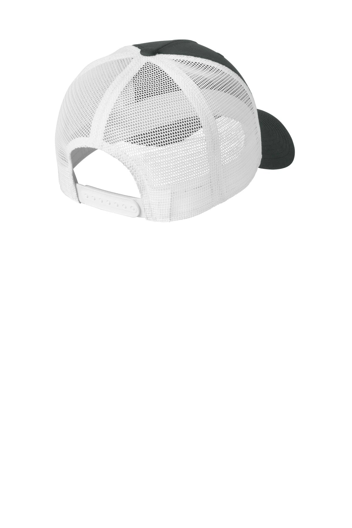 Ashwaubenon High School Football (Boys) - Anthracite/ White Nike Snapback Mesh Trucker Cap NKFN9893 (back)