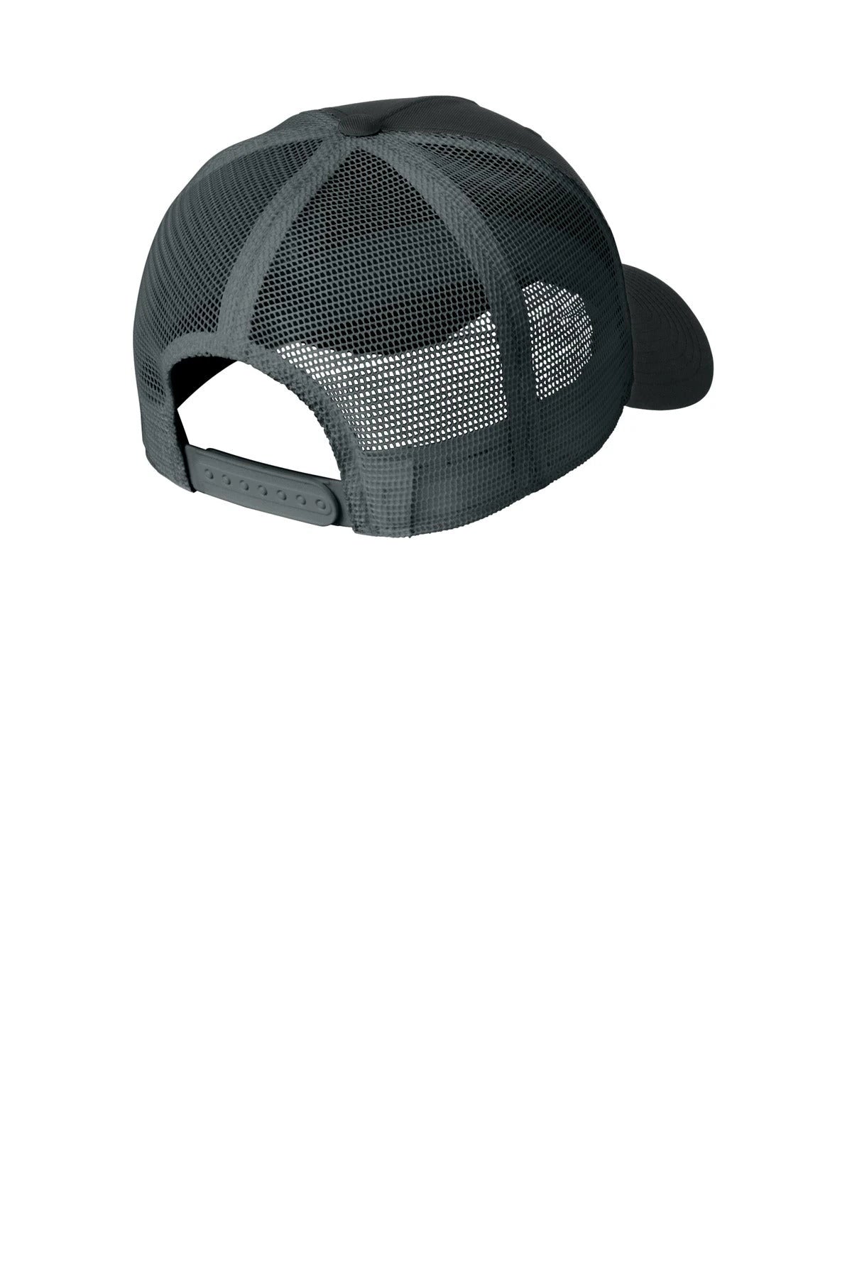 Ashwaubenon High School Football (Boys) - Black/ Dark Grey Nike Snapback Mesh Trucker Cap NKFN9893 (back)