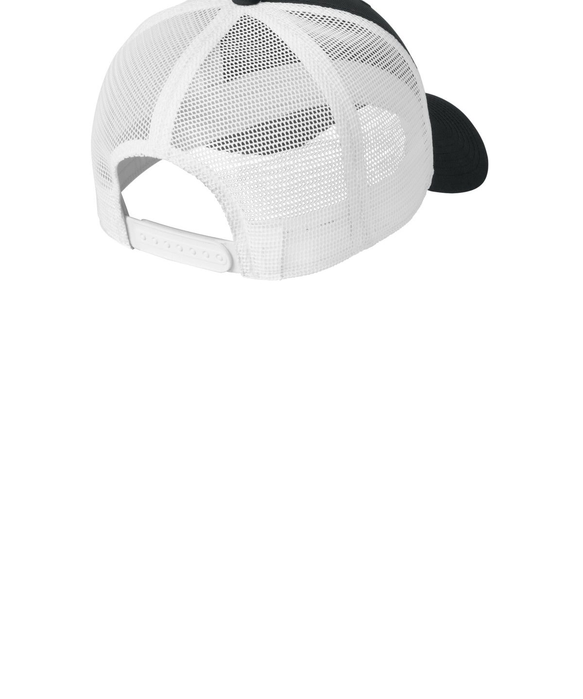 Ashwaubenon High School Football (Boys) - Black/ White Nike Snapback Mesh Trucker Cap NKFN9893 (back)