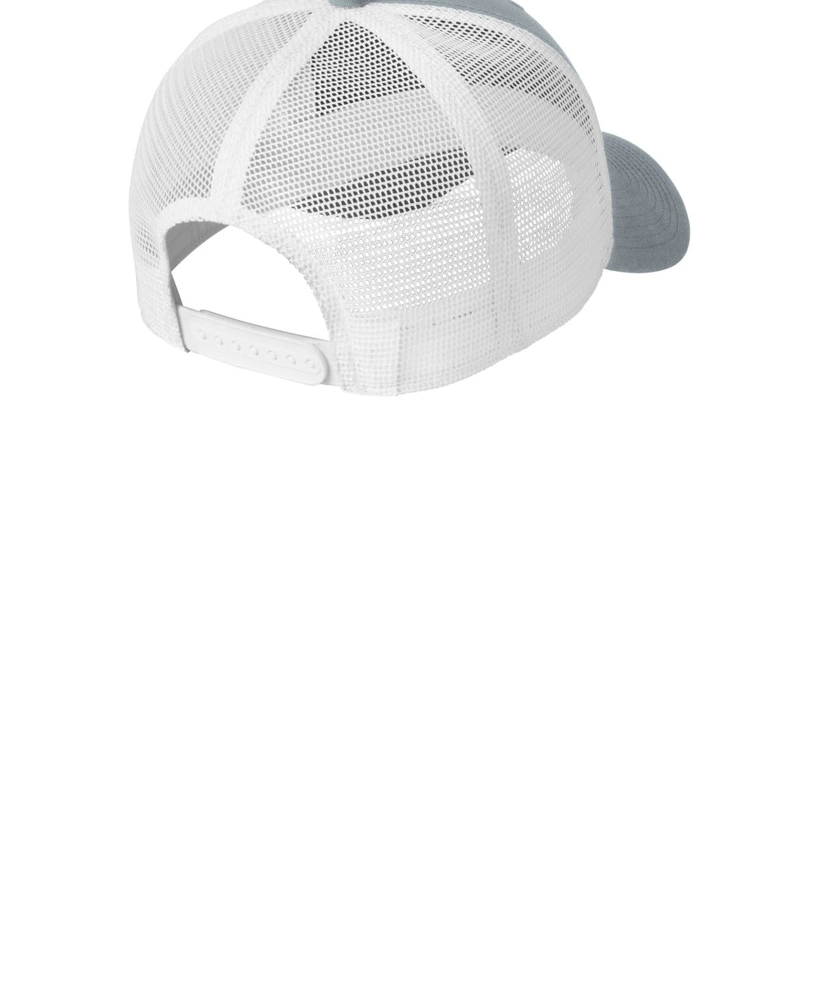 Ashwaubenon High School Football (Boys) - Cool Grey/ White Nike Snapback Mesh Trucker Cap NKFN9893 (back)