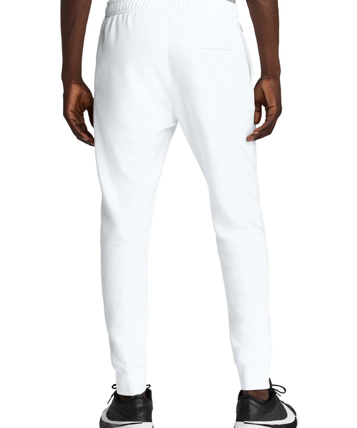 John Marshall High School Basketball (Boys) - White Nike Club Fleece Jogger NKHM8045 — back