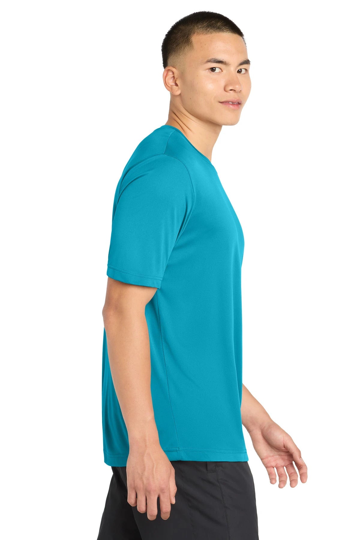 Notre Dame High School Team Store - Atomic Blue Sport-Tek PosiCharge Competitor Tee. ST350 (side)