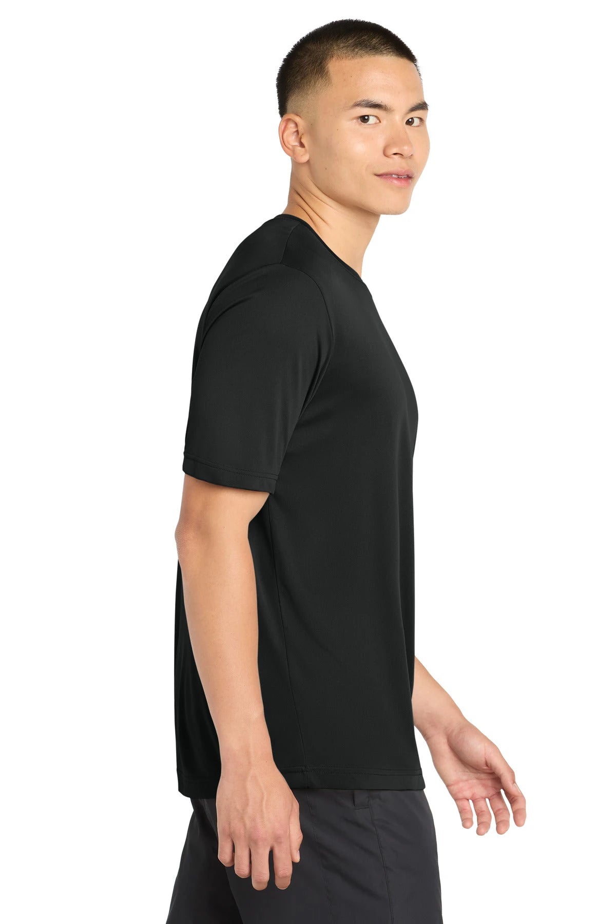 Notre Dame High School Team Store - Black Sport-Tek PosiCharge Competitor Tee. ST350 (side)