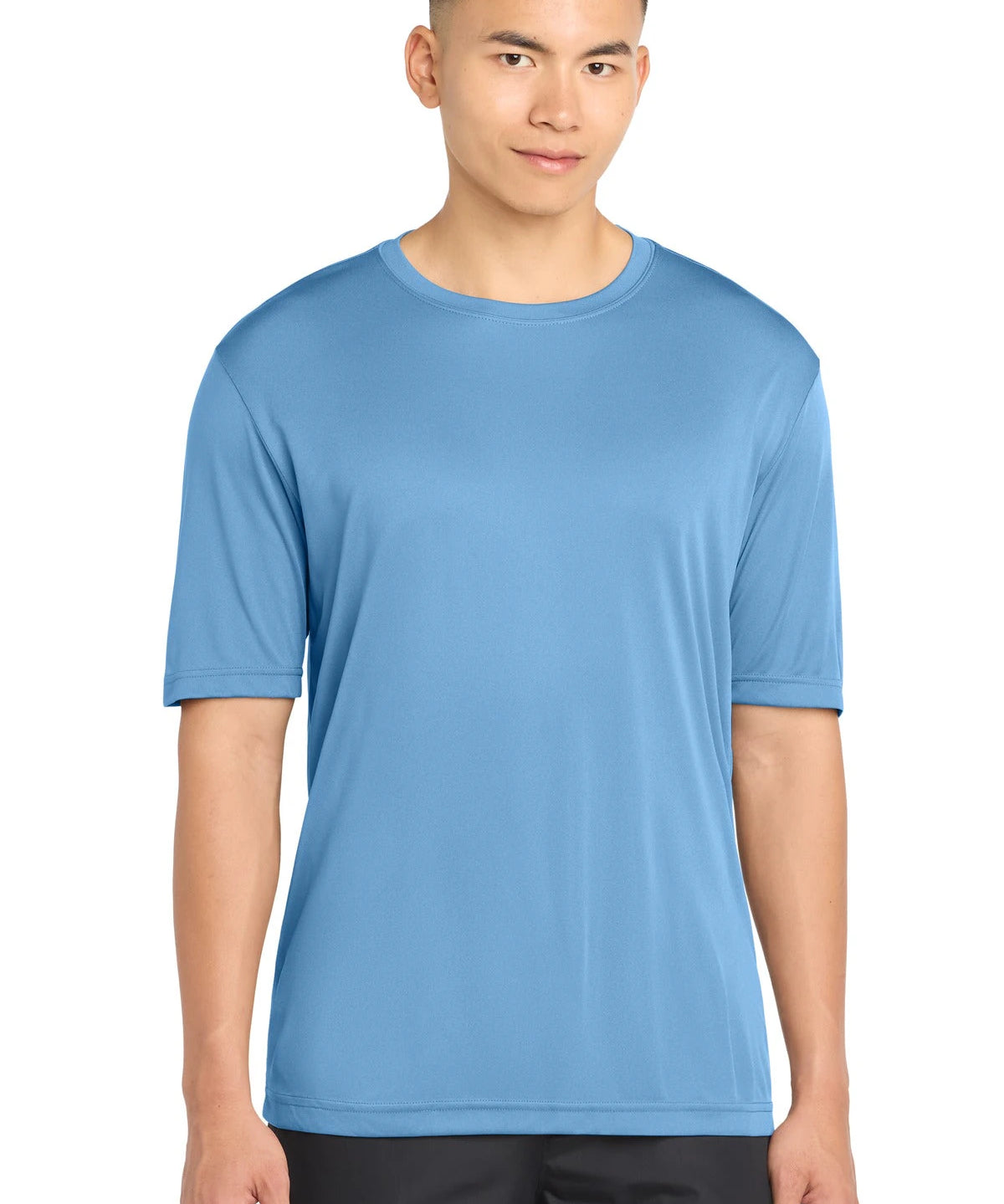 Ashwaubenon High School Football (Boys) - Carolina Blue Sport-Tek PosiCharge Competitor Tee. ST350 (model)