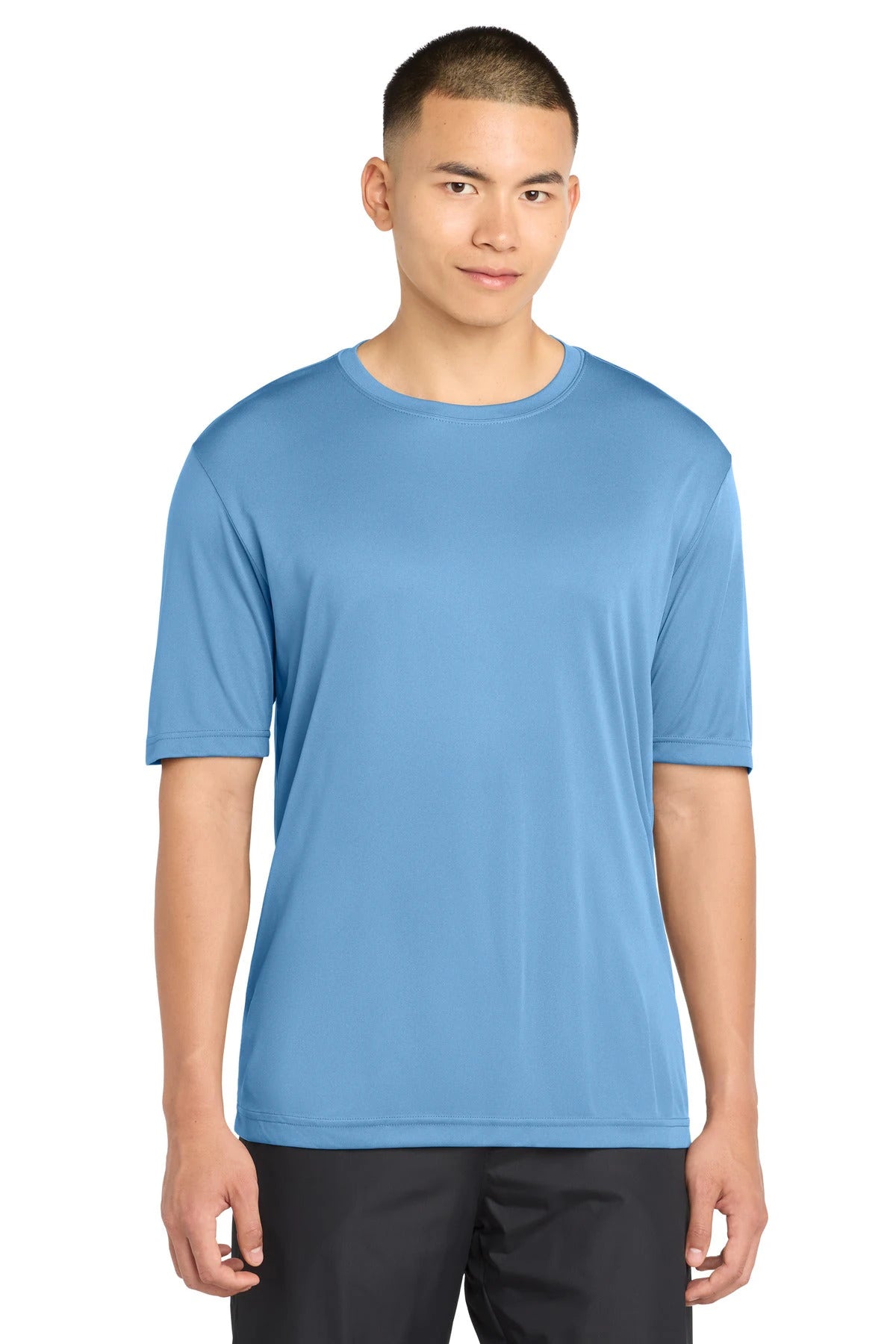 Ashwaubenon High School Football (Boys) - Carolina Blue Sport-Tek PosiCharge Competitor Tee. ST350 (model)