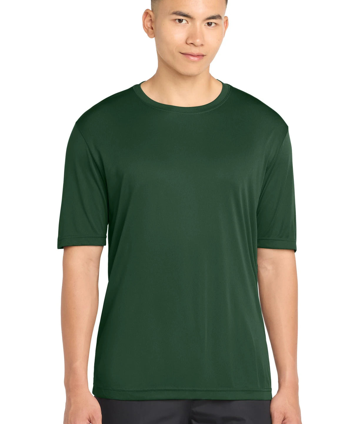 Ashwaubenon High School Football (Boys) - Forest Green Sport-Tek PosiCharge Competitor Tee. ST350 (model)