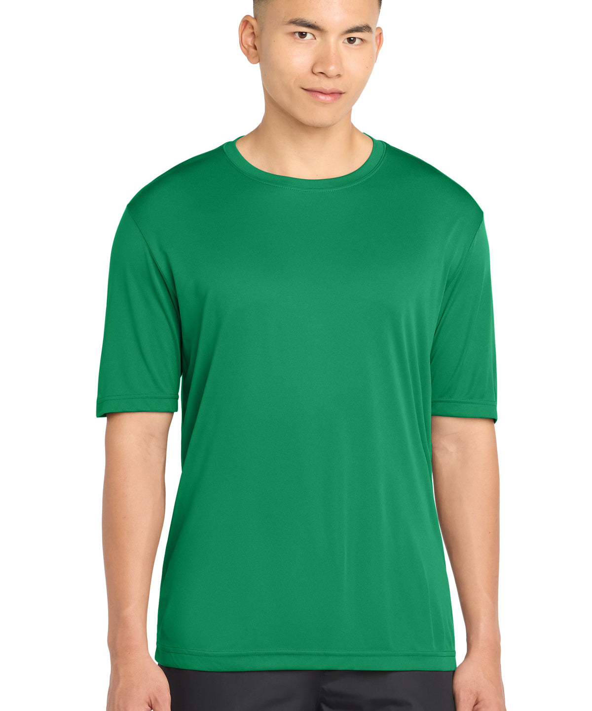 Ashwaubenon High School Football (Boys) - Kelly Green Sport-Tek PosiCharge Competitor Tee. ST350 (model)