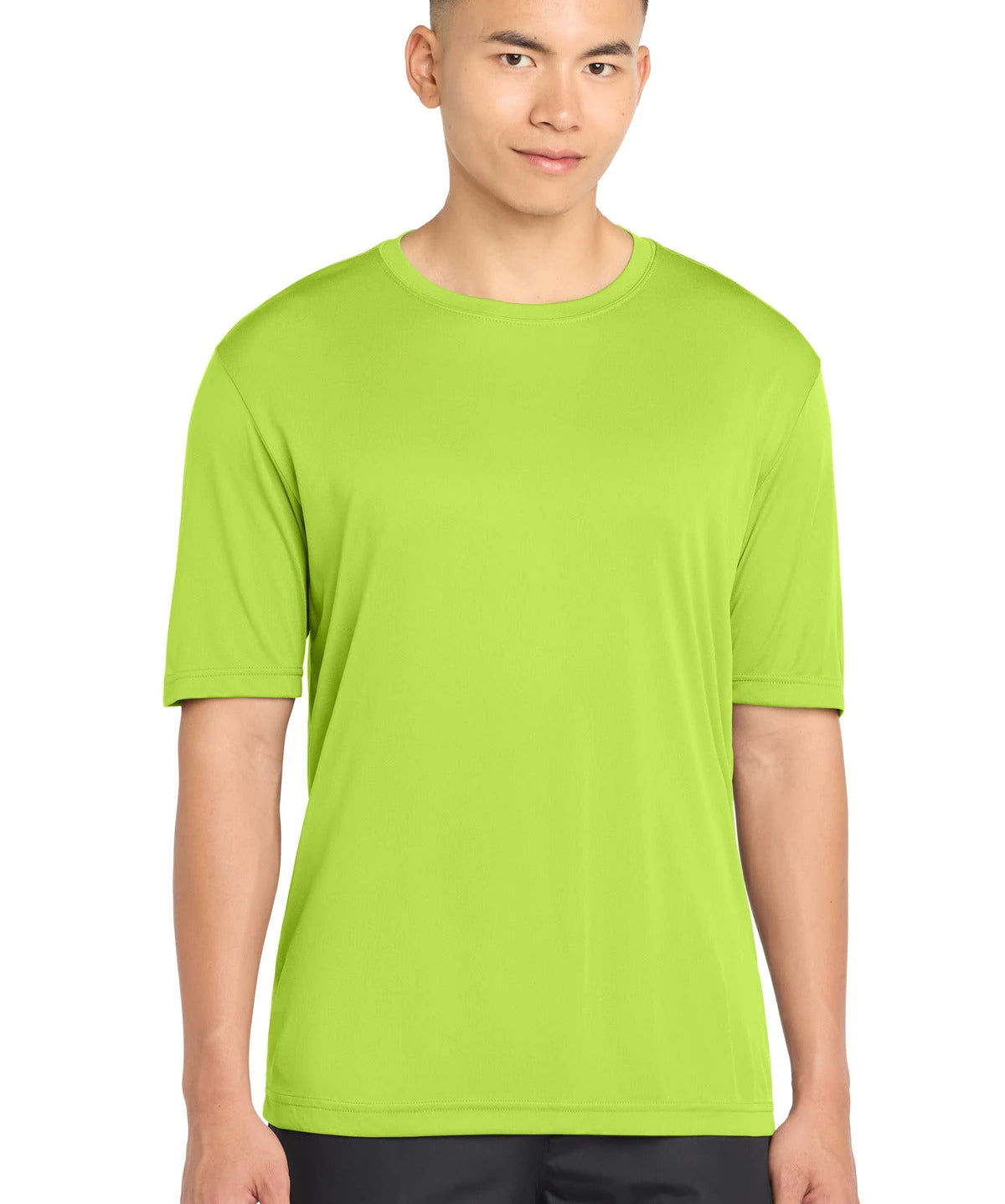 Ashwaubenon High School Football (Boys) - Lime Shock Sport-Tek PosiCharge Competitor Tee. ST350 (model)