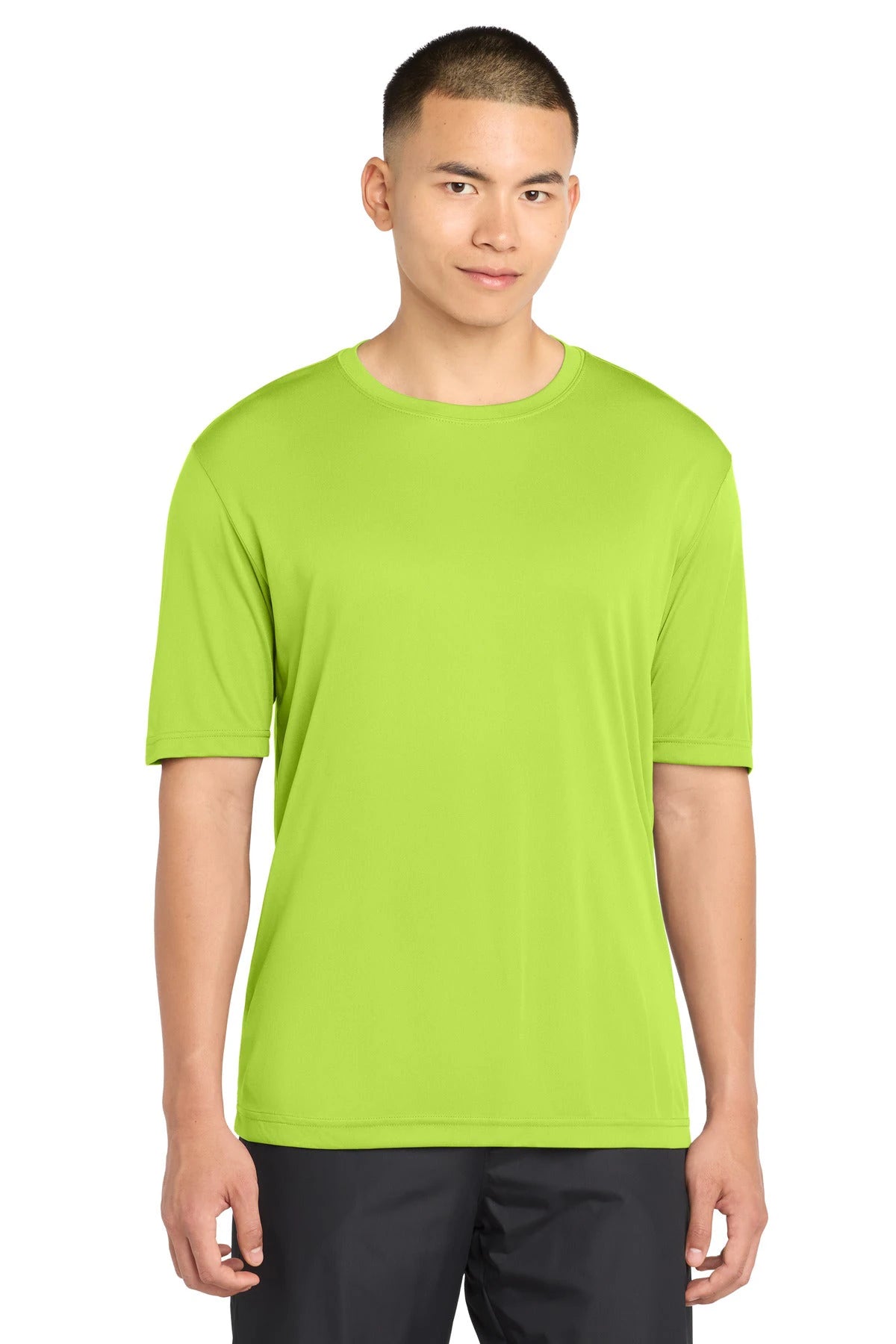 Ashwaubenon High School Football (Boys) - Lime Shock Sport-Tek PosiCharge Competitor Tee. ST350 (model)