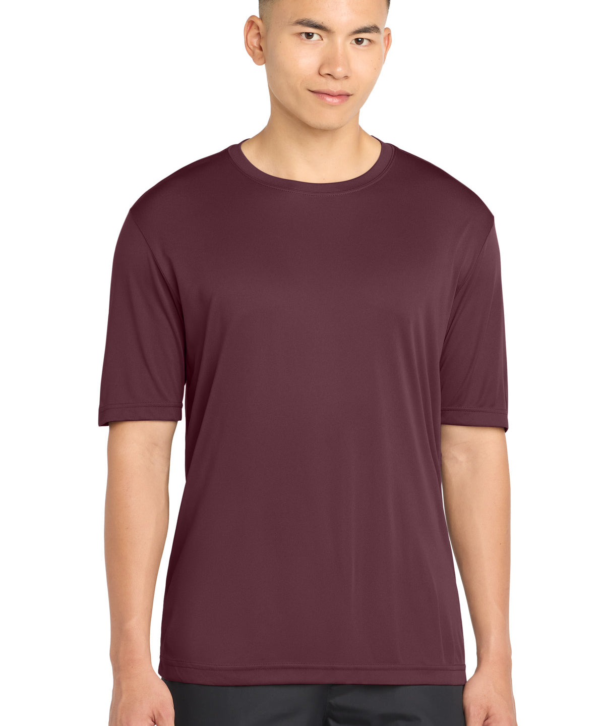 Ashwaubenon High School Football (Boys) - Maroon Sport-Tek PosiCharge Competitor Tee. ST350 (model)