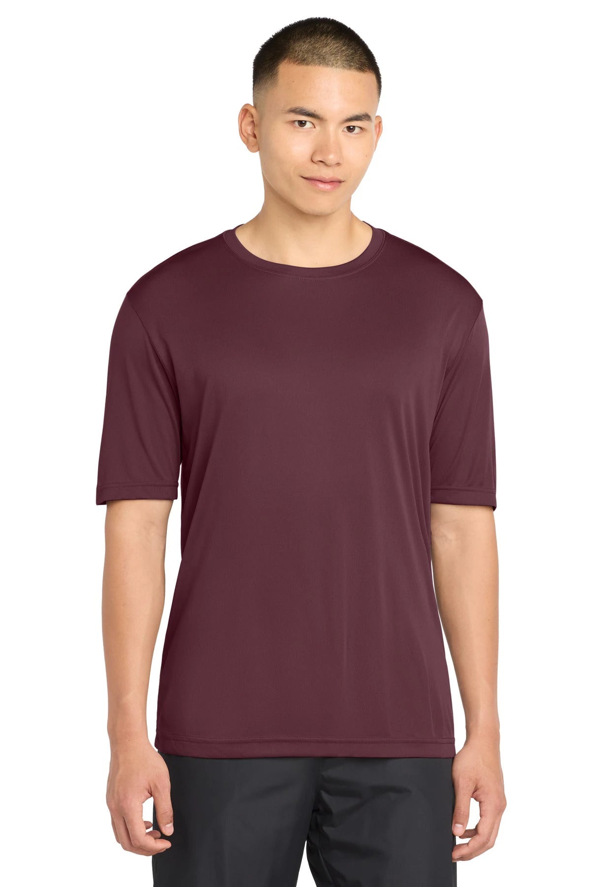 Ashwaubenon High School Football (Boys) - Maroon Sport-Tek PosiCharge Competitor Tee. ST350 (model)