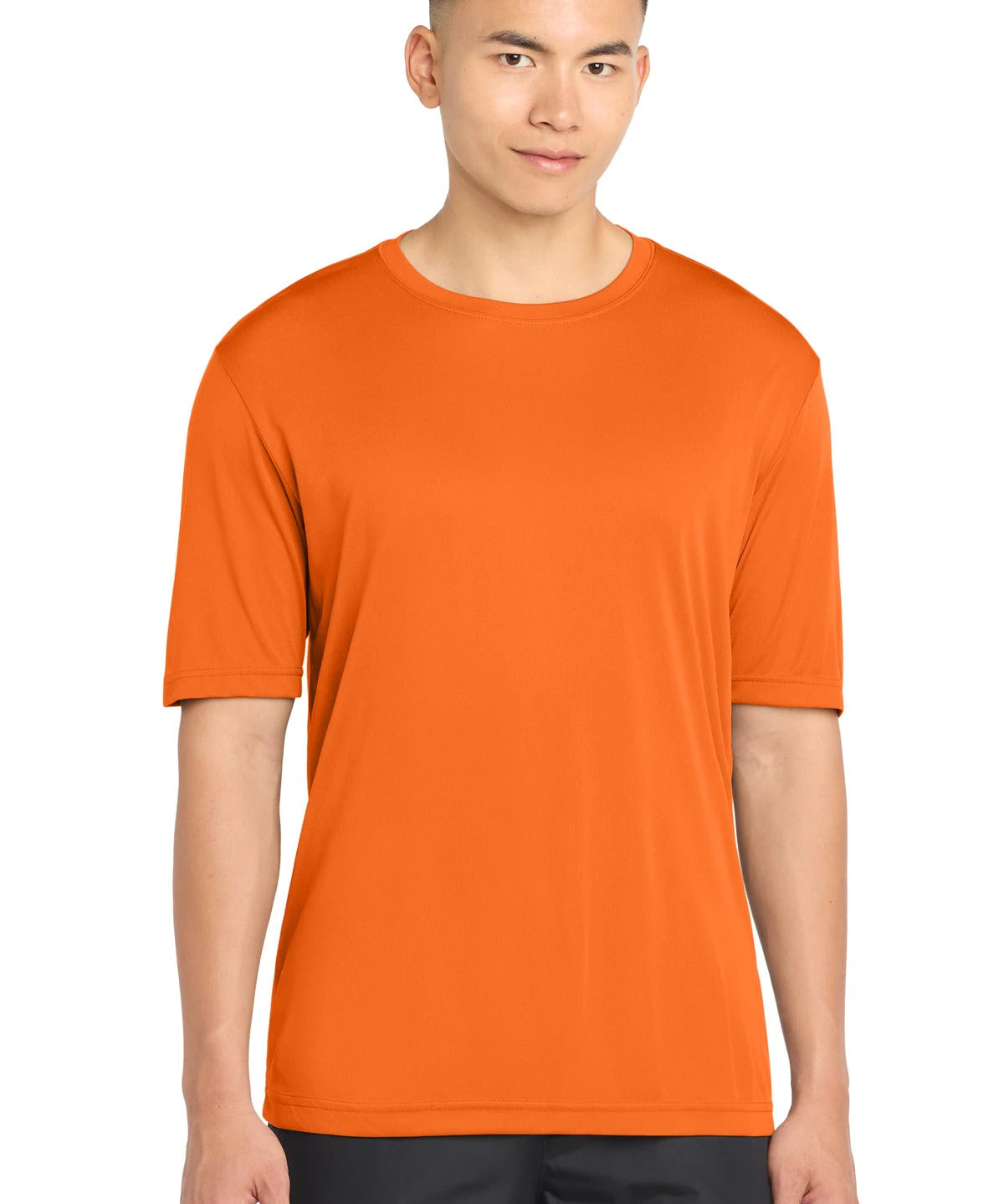 Ashwaubenon High School Football (Boys) - Neon Orange Sport-Tek PosiCharge Competitor Tee. ST350 (model)