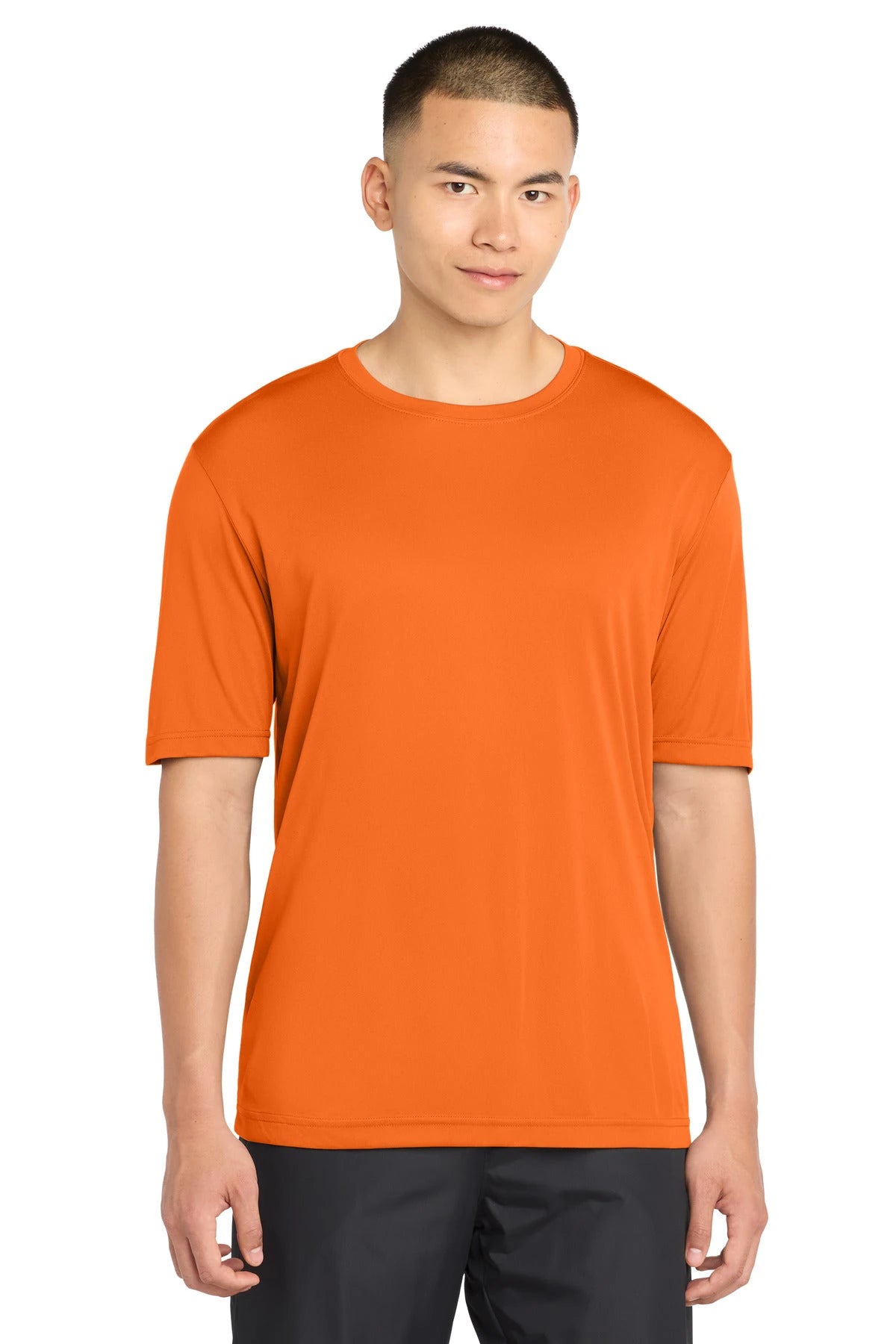 Ashwaubenon High School Football (Boys) - Neon Orange Sport-Tek PosiCharge Competitor Tee. ST350 (model)