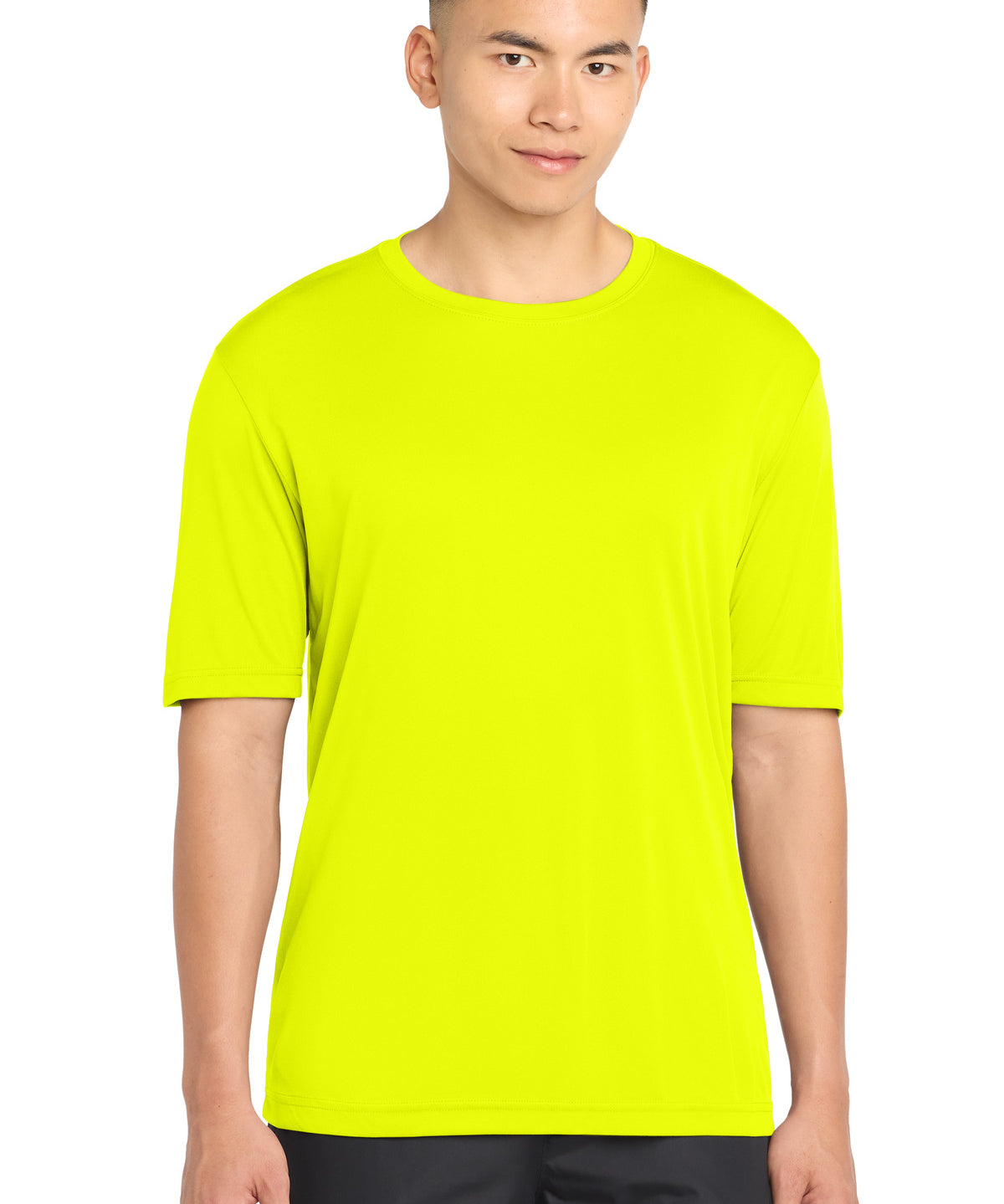 Ashwaubenon High School Football (Boys) - Neon Yellow Sport-Tek PosiCharge Competitor Tee. ST350 (model)