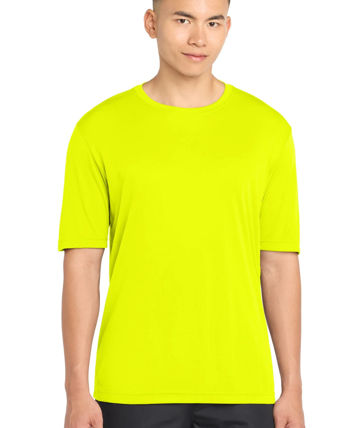 Ashwaubenon High School Football (Boys) - Neon Yellow Sport-Tek PosiCharge Competitor Tee. ST350 (model)